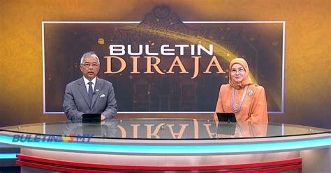 Agong Permaisuri Berkenan Baca Berita Dalam Slot Khas Buletin Diraja