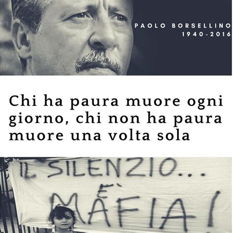 Paolo Borsellino Aforismi Mafia Citazioni Parole