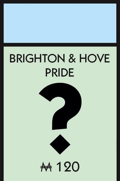 Brightonmonopolyhovepride Brighton Journal