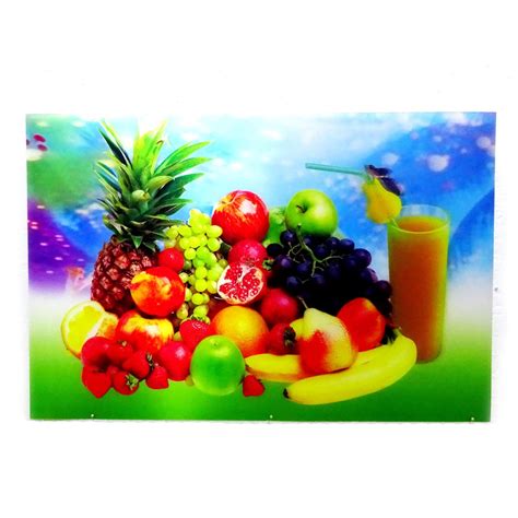 Jual Poster Gambar 3D Buah Segar | Shopee Indonesia