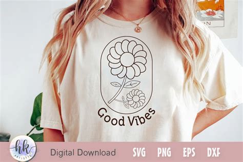 Good Vibes Svg Graphic By Hkartist12 · Creative Fabrica