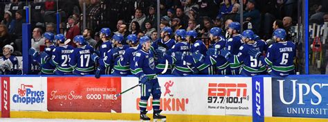 Boucher Hat Trick Sends Comets Past Crunch Pro Hockey News