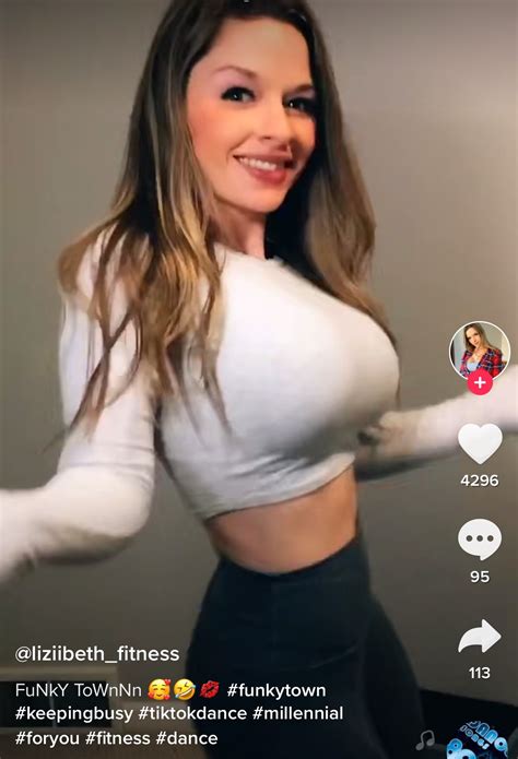 Pin On Busty TikTok Girls