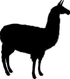 Llama Outline - ClipArt Best