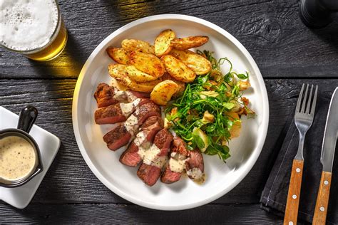 Pan Fried Venison Steaks Recipe Hellofresh