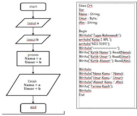 Pseudocode To Flowchart