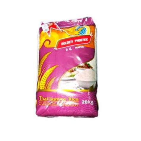 Thai Jasmine Rice Pink 20kg Dynamic Vanuatu Retail