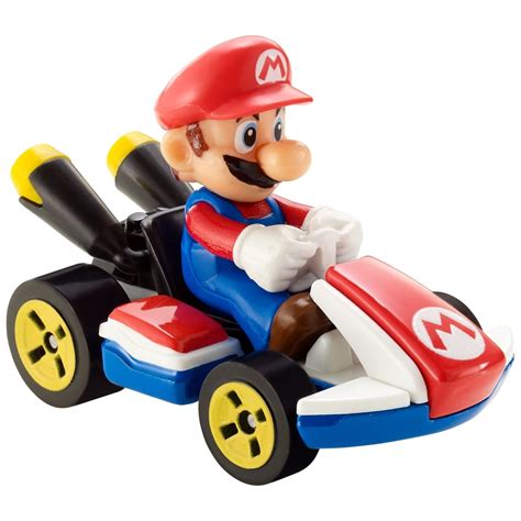 Veh Culos De Super Mario Kart Coches De Juguetes Mario Bros Hot Wheels