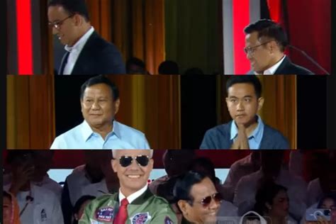 Salfok Pasangan Capres Cawapres Pada Debat Ketiga Ini Pakai