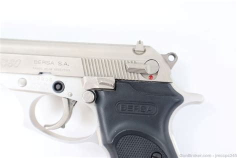 Nice Bersa Thunder Nickel Acp Pistol W Original Box W