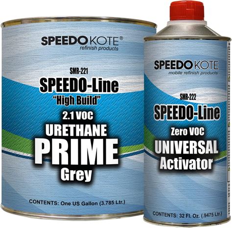 Speedokote Smr 221 Gray 2k Urethane Primer Kit For Automotive Low Voc In Nepal At Npr 21922