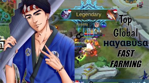 Top Global Hayabusa Gameplay Fast Farming Mobile Legends YouTube