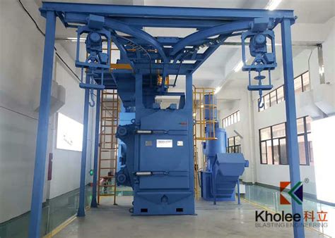 Kl H D T Spinner Hanger Shot Blasting Machine Kholee Blast