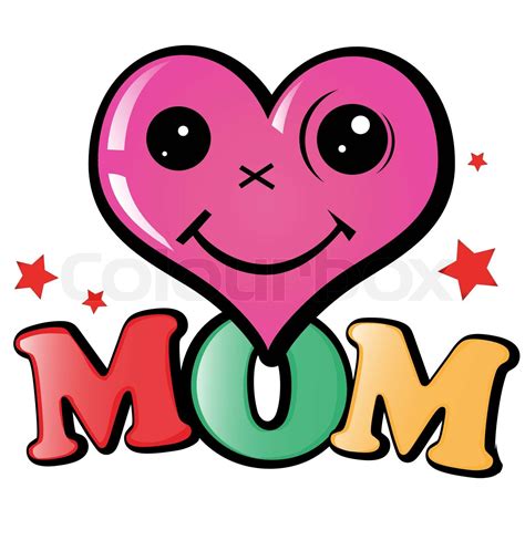 i love mom | Stock-Vektor | Colourbox