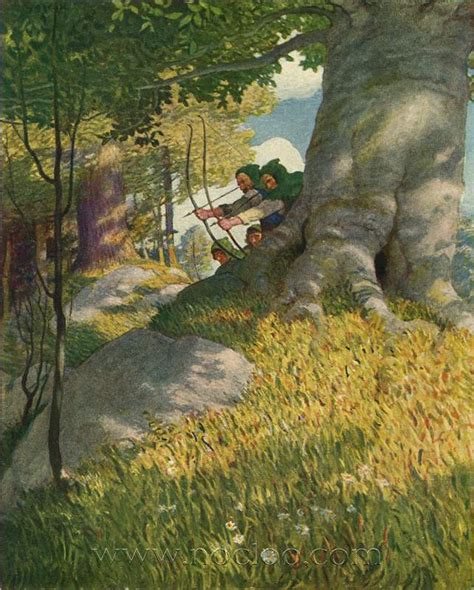 Newell Convers (N.C.) Wyeth – Robin Hood 1917