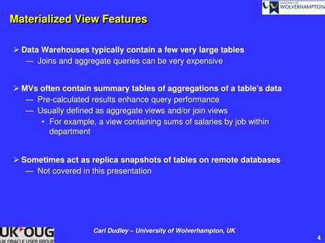 Ppt Materialized Views Powerpoint Presentation Free Download Id 4597496