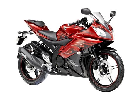 Yamaha R15 Limited Edition Showing Yamahar15fieryred
