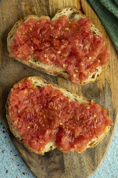 Pan Con Tomate Spanish Tomato Bread Chili Pepper Madness