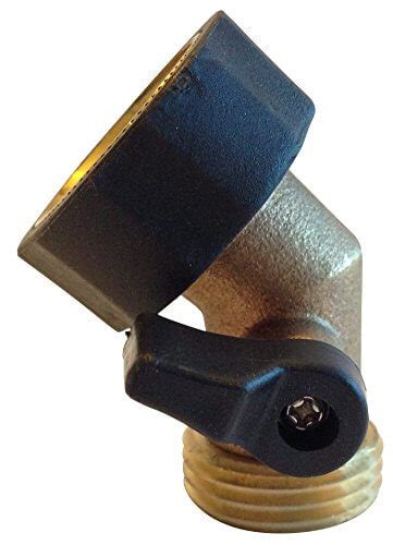 Heavy Duty Solid Brass Angle Water Shut Off Valve • Insteading