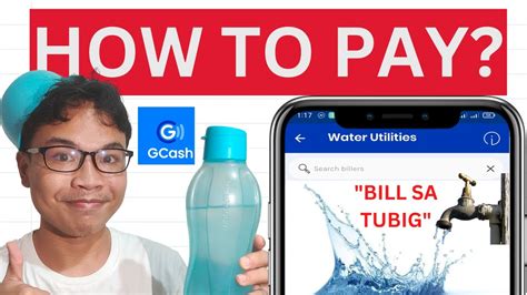 Paano Magbayad Ng BILL Sa TUBIG Gamit Ang GCASH 2023 YouTube