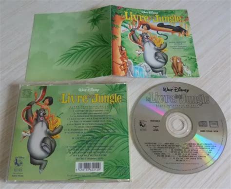 CD ALBUM WALT Disney Le Livre De La Jungle Bof Version Francaise 16