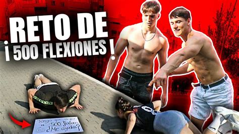 Brutal Reto De 500 Flexiones En La Calle Con La Ayuda De DESCONOCIDOS