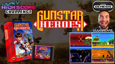 Tubers High Score Challenge Gunstar Heroes Sega Mega Drive