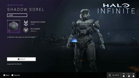 How To Get Shadow Sorel Armor Coating Halo Infinite Youtube