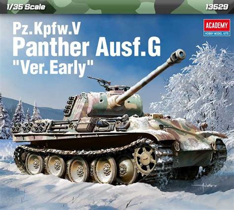 Pz Kpfw V Panther Ausf G Ver Early Academy Car Model Kit