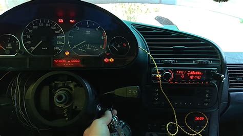 Приборная панель BMW E46 в BMW E36 часть 3 - YouTube
