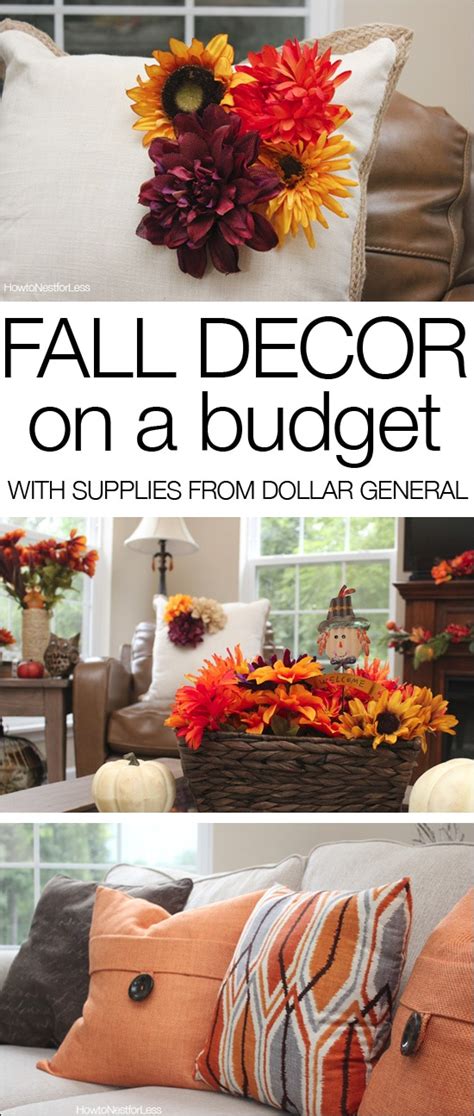 Fall Home Decor Dollar General How To Nest For Less™