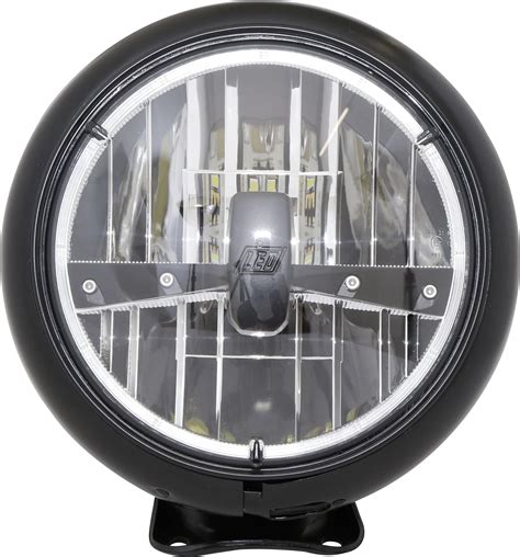 Highsider Highsider Led Headlight Hd Style Black Inch