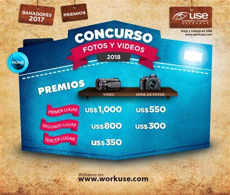 Premios Concurso De Fotos Y Videos Work And Travel Usa Internship