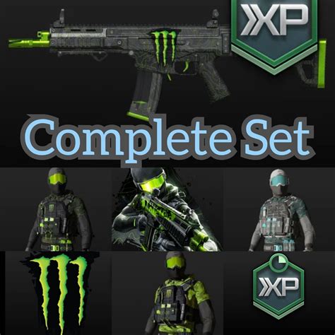 Call Of Duty Modern Warfare 3 Complete Monster Energy Set 12 Codes