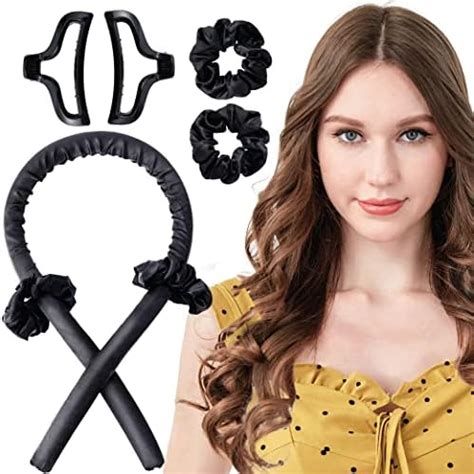 Amazon Heatless Curling Set Silk Curls Rod Headband No Heat