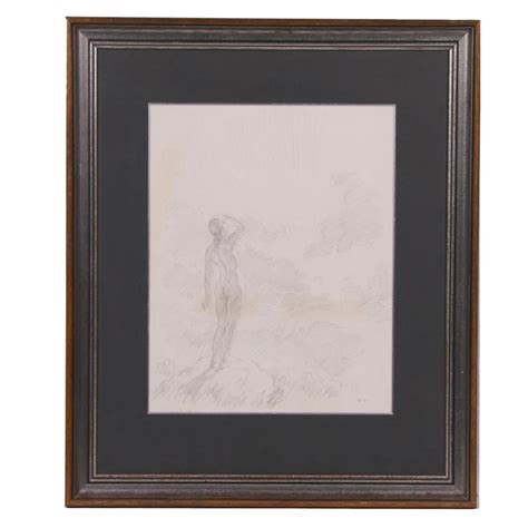 Sold Price Norman Lindsay Nude Pencil 37x29cm Invalid Date AEDT