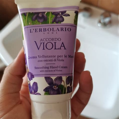 L Erbolario Lodi Crema Vellutante Per Le Mani Con Estratti Di Viola