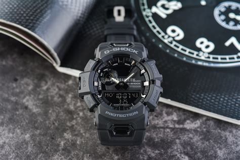 Casio G Shock G Squad Gba 900 1adr Black Digital Analog Dial Black Resin Band