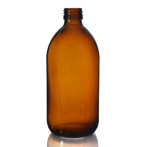 Ml Amber Glass Sirop Bottle Amphorea Ltd