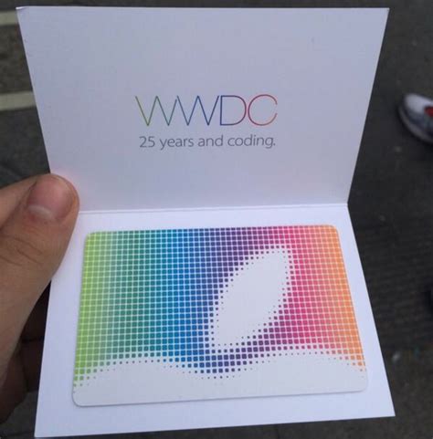Apple Giving $25 App Store Gift Certificates to WWDC Attendees - MacRumors