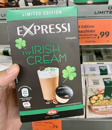 Aldi Süd K Fee Express Typ Irish Cream 16 Kapseln Das Süßigkeiten Marketing Blog