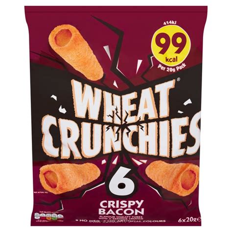 Wheat Crunchies Bacon Multipack Crisps Ocado