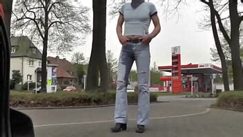 Mear En Jeans En La Calle Xvideos