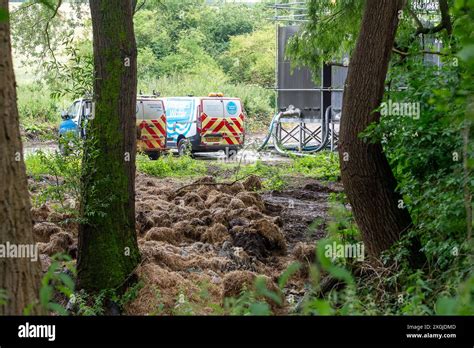 Amersham Uk 9th July 2024 Thames Water Have Been Discharging From