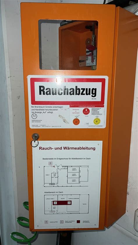 Pneumatische RWA - Rauch- und Wärmeabzugsanlagen