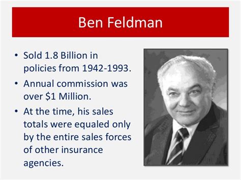 Ben Feldmans Secret To Earning A Million Dollars Selling Life Insurance