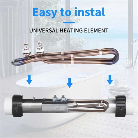 Dgqtrx Kw V Hot Tub Heater Element Replacement For Balboa Spa Heater Element For Swimming