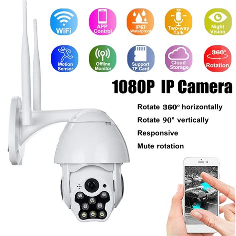 Auto Tracking Outdoor Ptz Ip Camera P Wifi Speed Dome Surveillance