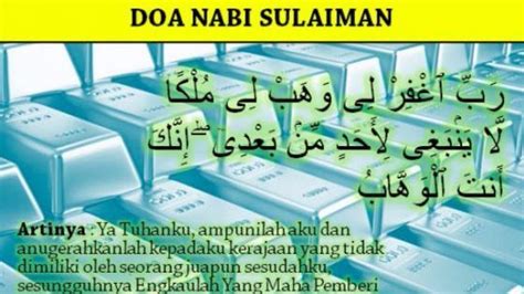 Ayat Nabi Sulaiman Halau Jin Melanie Martin