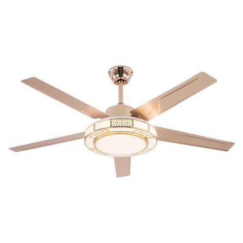 Oukaning Smart Indoor Gold In Modern Speed Ceiling Fan With